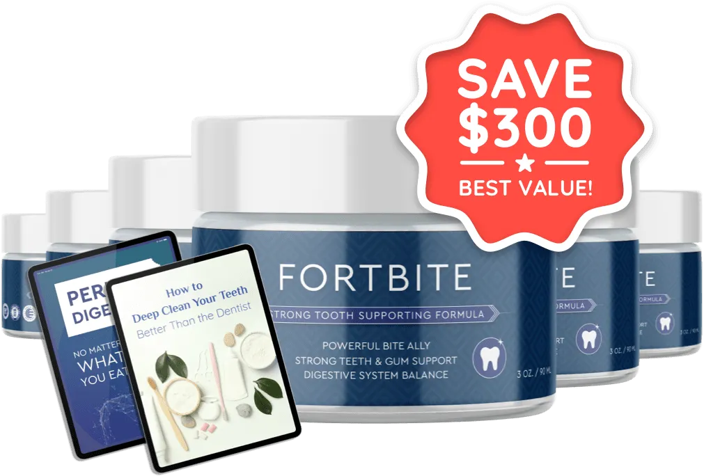 FortBite FortBite - The #1 Natural Oral Health Support Formula